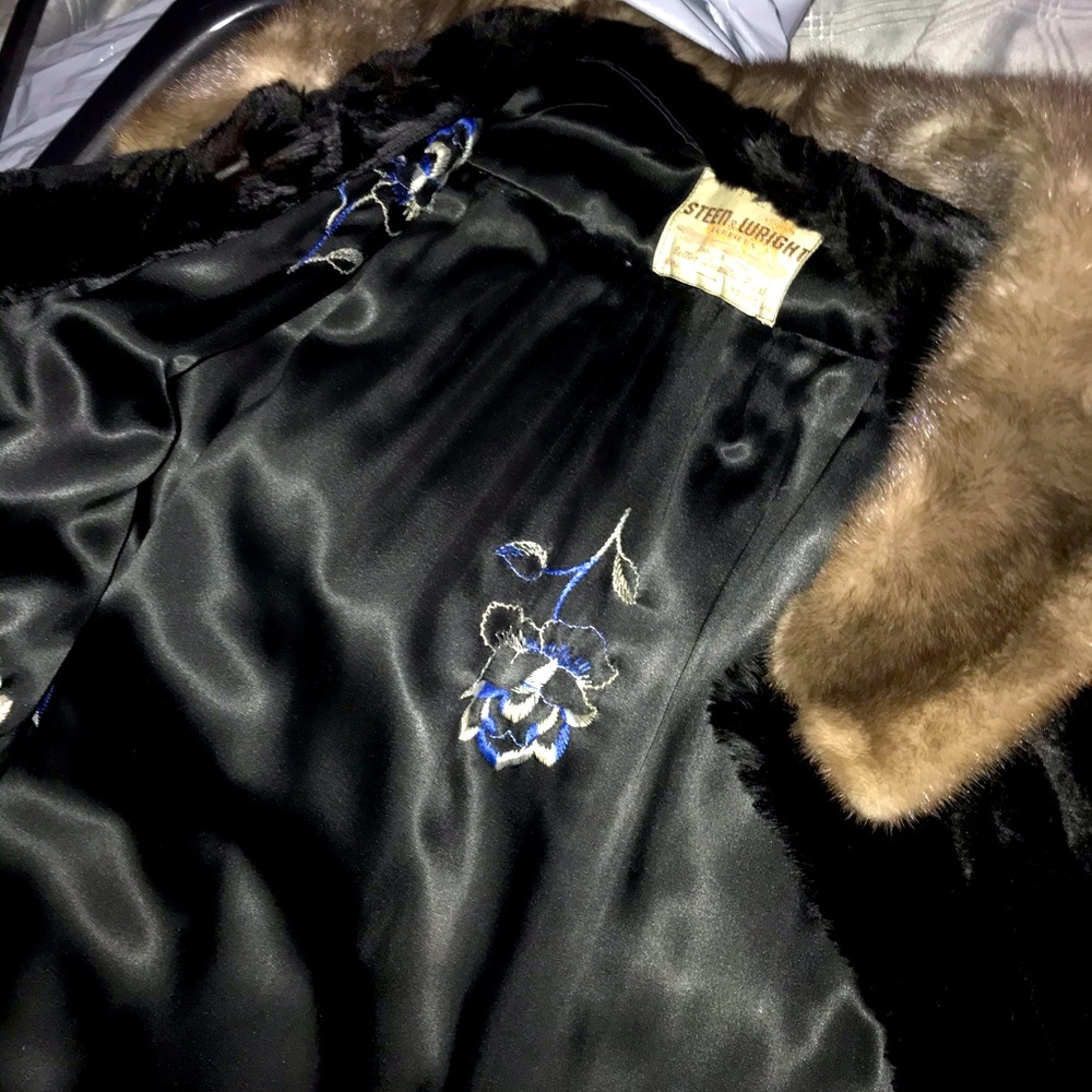 Steen & Wright authentic fur coat